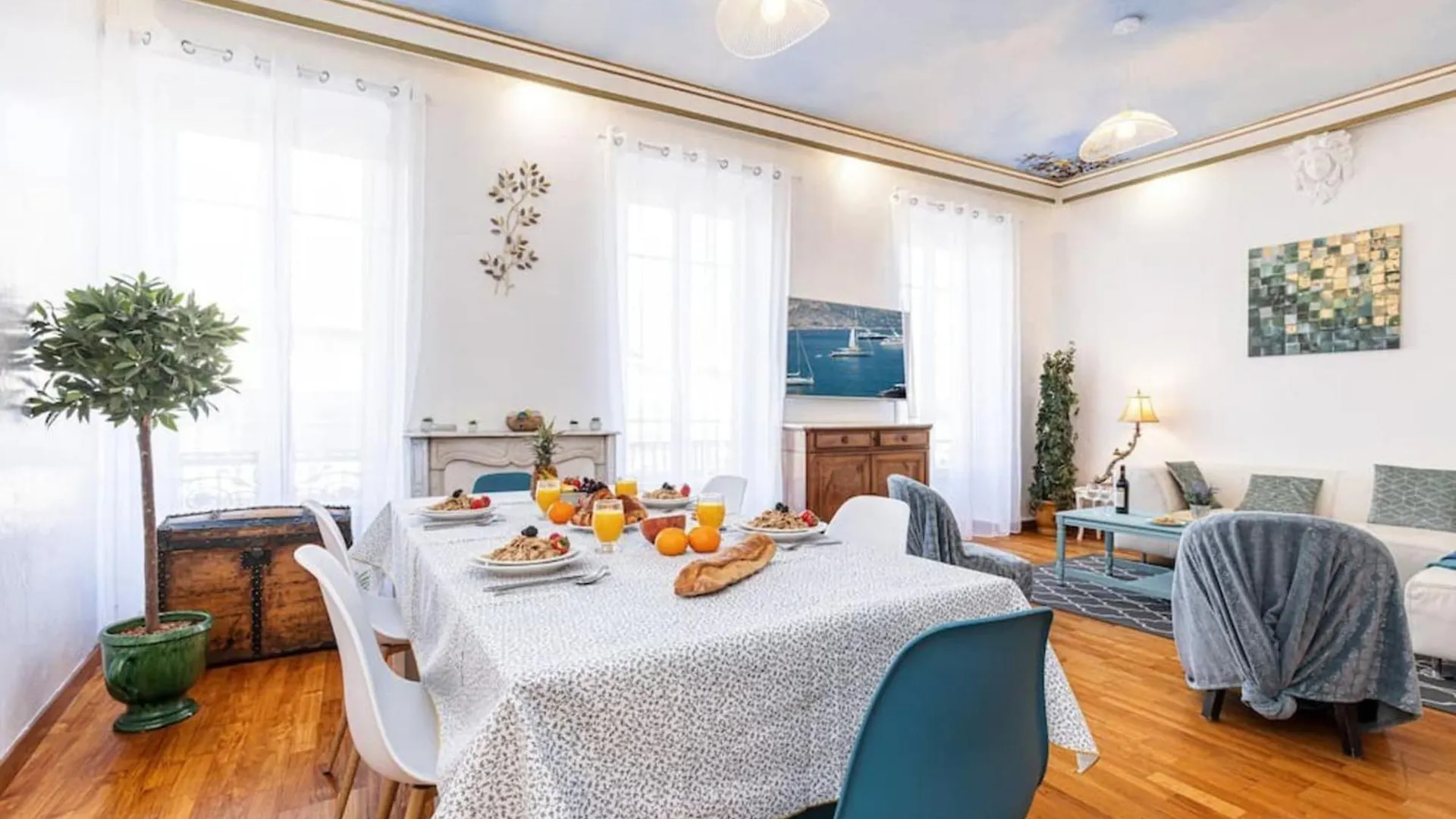 Risso - Comfortable 3 Bedrooms With Balcony Ницца