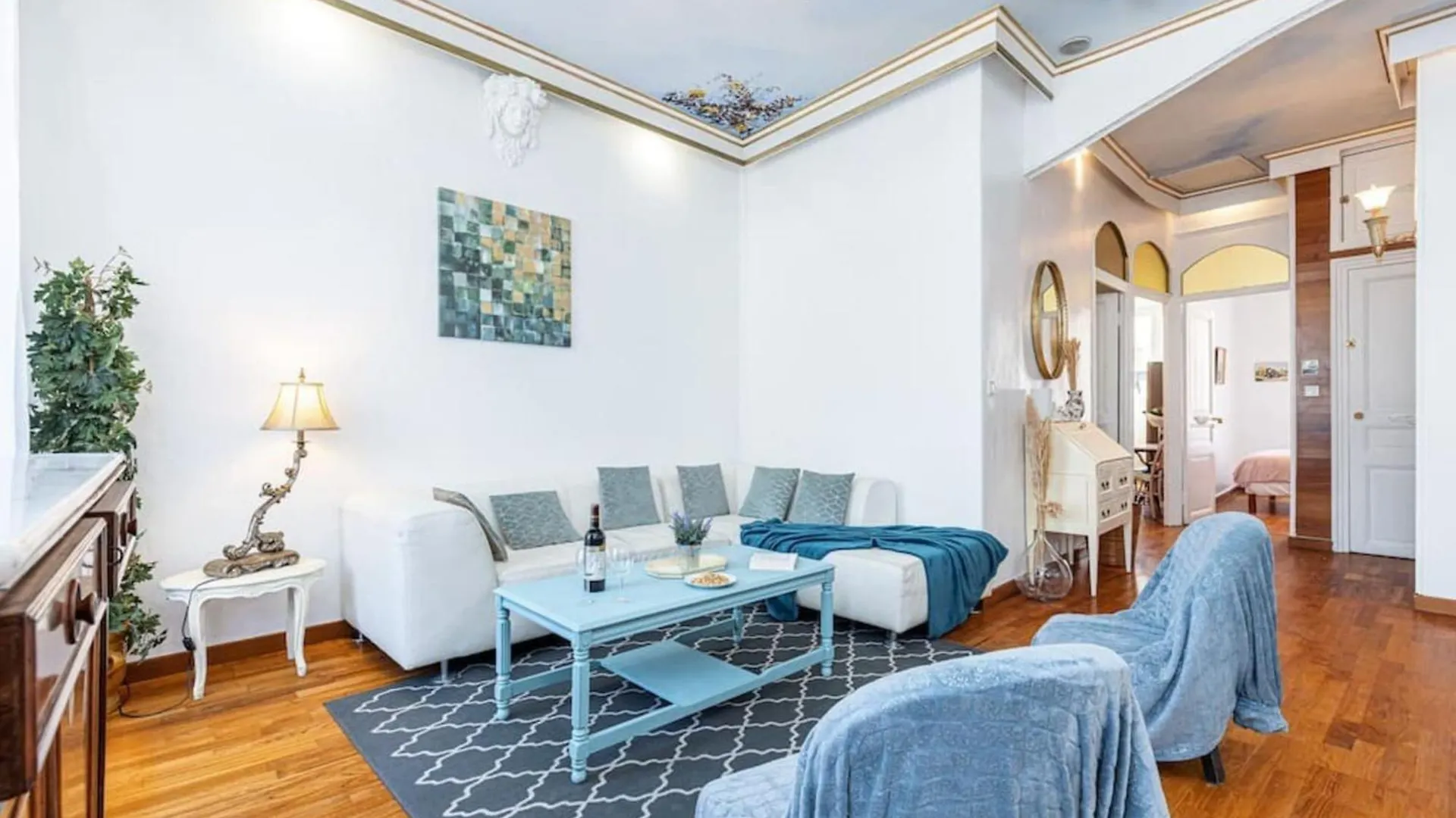 Апартаменты Risso - Comfortable 3 Bedrooms With Balcony Ницца