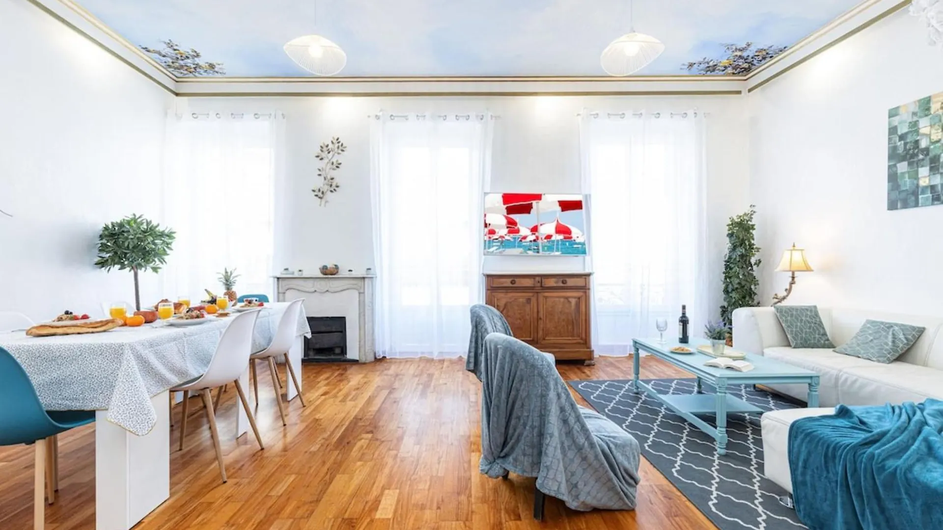 Risso - Comfortable 3 Bedrooms With Balcony Ницца