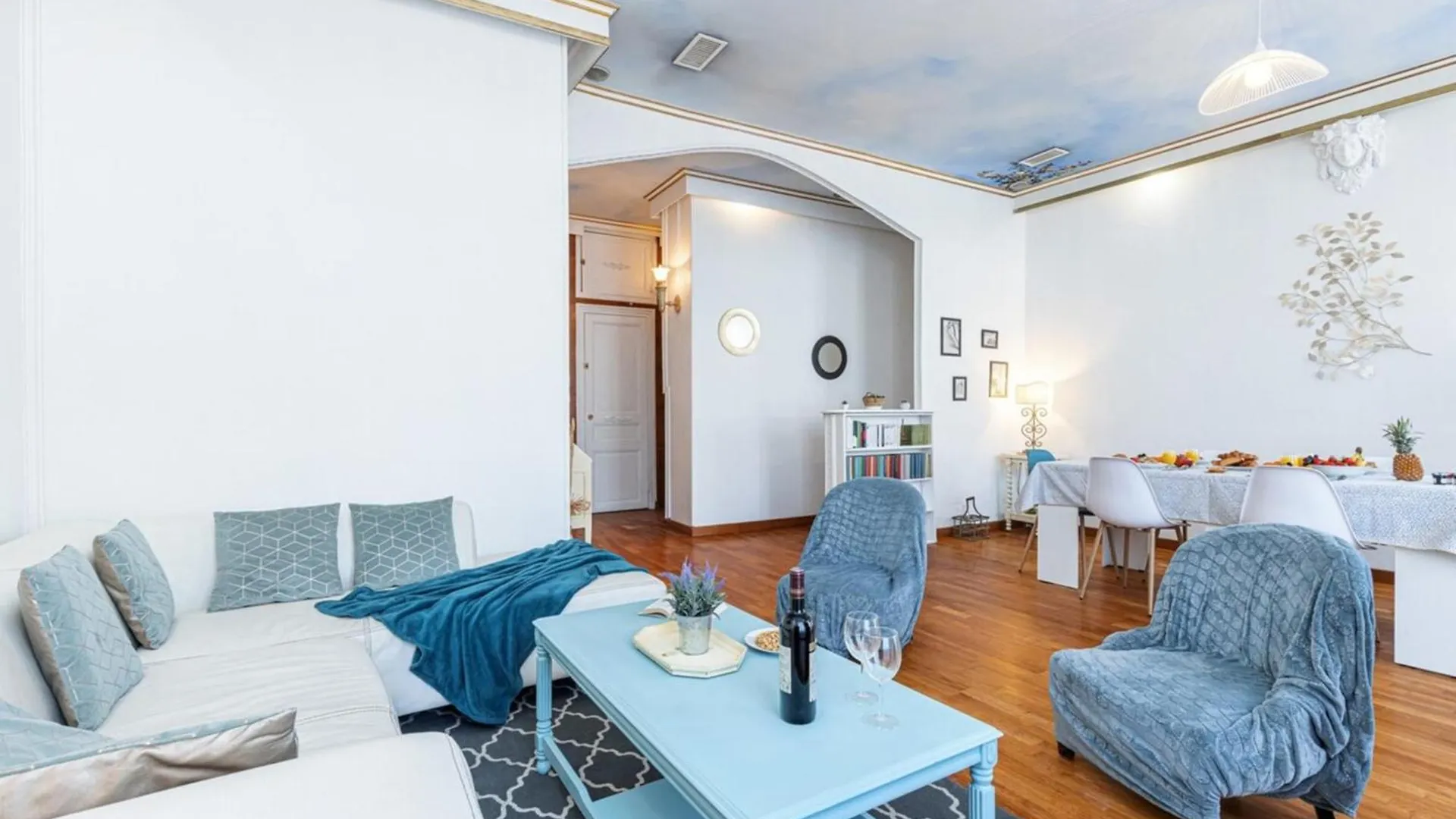 Risso - Comfortable 3 Bedrooms With Balcony Ницца Франция